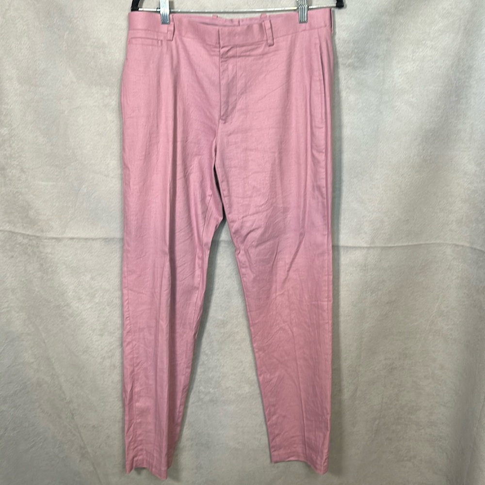 ☑️ INC dress men’s blush color linen pants. Size 31